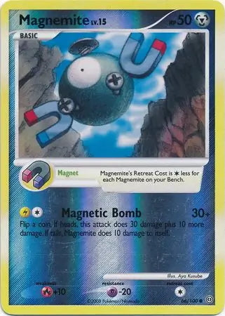 Stormfront Magnemite #66/100 reverse holo
